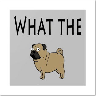 What the Pug Posters and Art